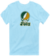 Poly Stealie Premium Unisex T-Shirt — Design: Cal Poly (campus unspecified) — Light Blue