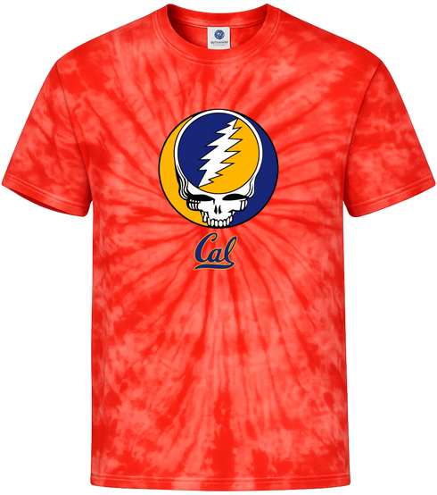 Cal Stealie Tie-Dye T-Shirt