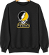 State Stealie Premium Unisex Crewneck — Design: Cal State (campus unspecified) — Black