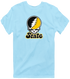 State Stealie Premium Unisex T-Shirt — Design: Cal State (campus unspecified) — Light Blue