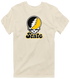 State Stealie Premium Unisex T-Shirt — Design: Cal State (campus unspecified) — Sand