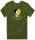 State Stealie Premium Unisex T-Shirt — Design: Cal State (campus unspecified) — Military Green