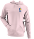 Cal Stealie Premium Unisex Hoodie — Design: Cal — Light Pink