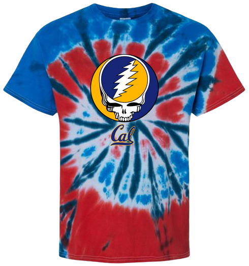 Cal Stealie Tie-Dye T-Shirt