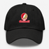 Caldwell Stealie Premium Unisex Dad Hat — Design: Caldwell University — Black