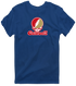 Caldwell Stealie Premium Unisex T-Shirt — Design: Caldwell University — Navy