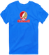 Caldwell Stealie Premium Unisex T-Shirt — Design: Caldwell University — Royal