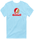 Caldwell Stealie Premium Unisex T-Shirt — Design: Caldwell University — Light Blue