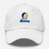 Berkeley Stealie Premium Unisex Dad Hat — Design: California Berkeley University of — White