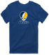 Davis Stealie Premium Unisex T-Shirt — Design: California Davis University of — Navy
