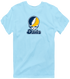 Davis Stealie Premium Unisex T-Shirt — Design: California Davis University of — Light Blue