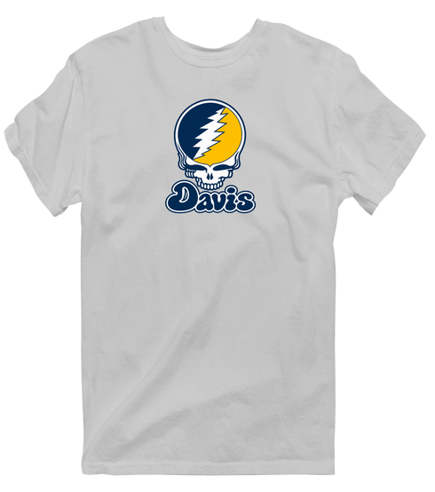 Davis Stealie Premium Unisex T-Shirt — Design: California Davis University of — Sport Grey