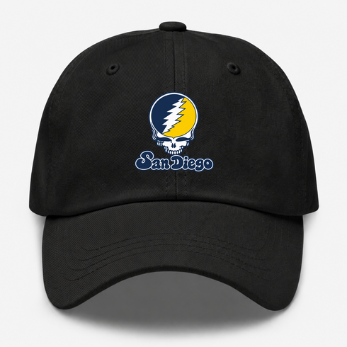 California Stealie Premium Unisex Dad Hat — Design: California Irvine University of — Black