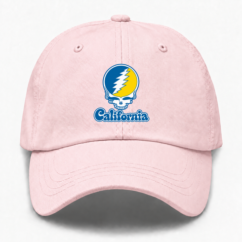 California Stealie Premium Unisex Dad Hat — Design: California Irvine University of — Pink