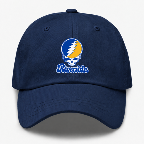 California Stealie Premium Unisex Dad Hat — Design: California Irvine University of — Navy