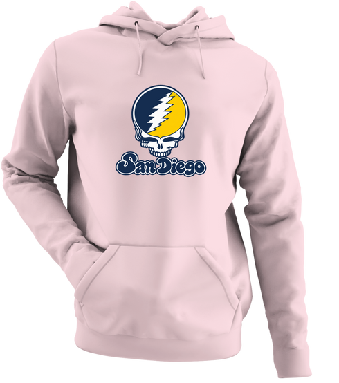 California Stealie Premium Unisex Hoodie — Design: California Irvine University of — Light Pink