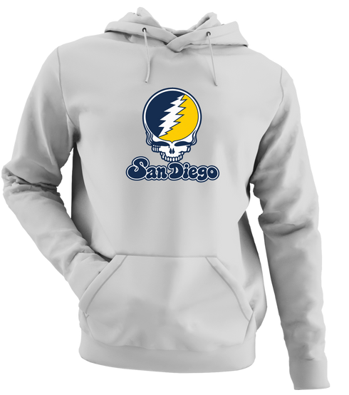 California Stealie Premium Unisex Hoodie — Design: California Irvine University of — Sport Grey
