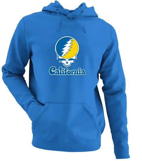 California Stealie Premium Unisex Hoodie — Design: California Irvine University of — Heather Royal
