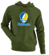 California Stealie Premium Unisex Hoodie — Design: California Irvine University of — Military Green