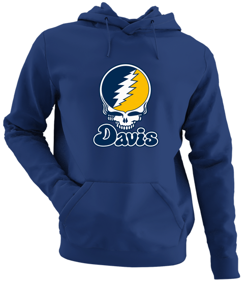 California Stealie Premium Unisex Hoodie — Design: California Irvine University of — Navy