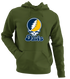 California Stealie Premium Unisex Hoodie — Design: California Irvine University of — Military Green