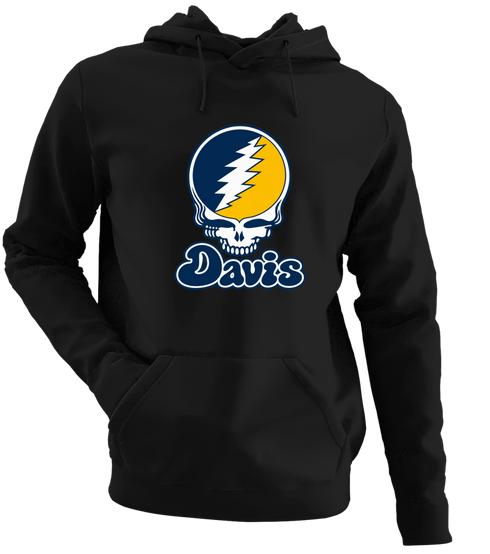 California Stealie Premium Unisex Hoodie — Design: California Irvine University of — Black