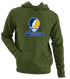 California Stealie Premium Unisex Hoodie — Design: California Irvine University of — Military Green