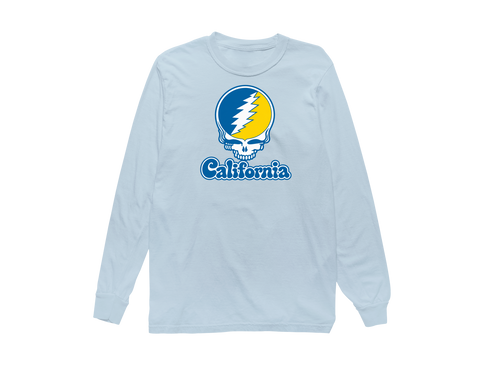 California Stealie Premium Unisex Long-Sleeve — Design: California Irvine University of — Chambray