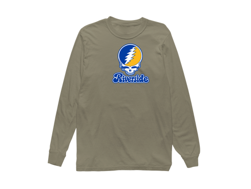 California Stealie Premium Unisex Long-Sleeve — Design: California Irvine University of — Sandstone
