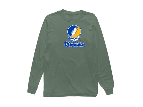 California Stealie Premium Unisex Long-Sleeve — Design: California Irvine University of — Light Green