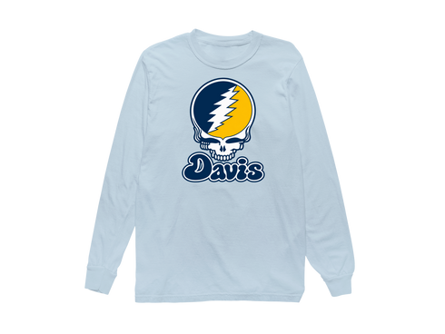 California Stealie Premium Unisex Long-Sleeve — Design: California Irvine University of — Chambray