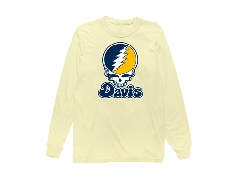 California Stealie Premium Unisex Long-Sleeve — Design: California Irvine University of — Butter