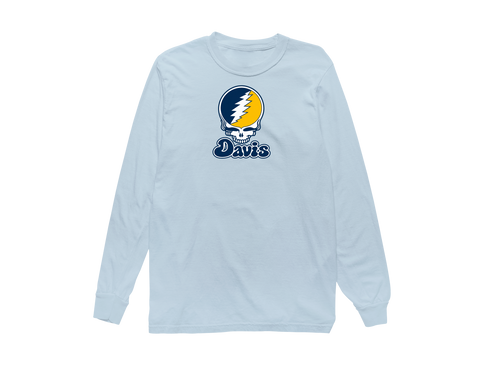 California Stealie Premium Unisex Long-Sleeve — Design: California Irvine University of — Chambray