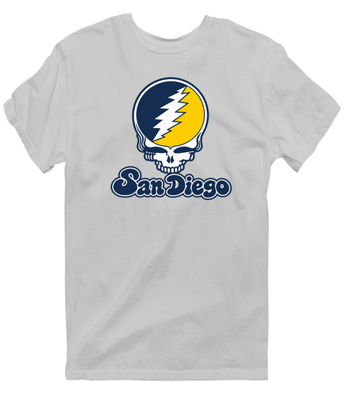 California Stealie Premium Unisex T-Shirt — Design: California Irvine University of — Sport Grey