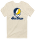 California Stealie Premium Unisex T-Shirt — Design: California Irvine University of — Sand