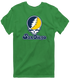 California Stealie Premium Unisex T-Shirt — Design: California Irvine University of — Irish Green