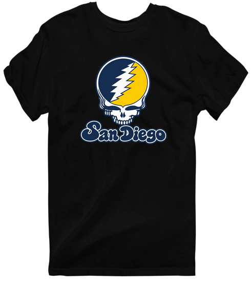 California Stealie Premium Unisex T-Shirt — Design: California Irvine University of — Black