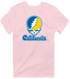 California Stealie Premium Unisex T-Shirt — Design: California Irvine University of — Light Pink