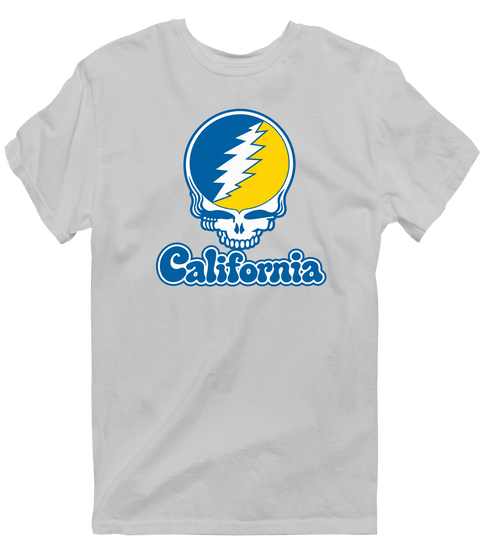 California Stealie Premium Unisex T-Shirt — Design: California Irvine University of — Sport Grey