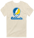 California Stealie Premium Unisex T-Shirt — Design: California Irvine University of — Sand