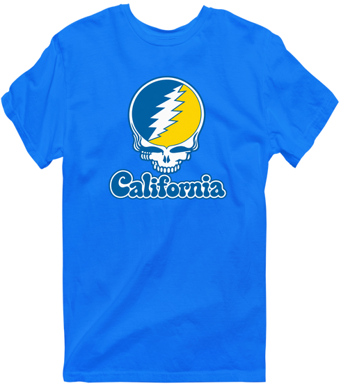 California Stealie Premium Unisex T-Shirt — Design: California Irvine University of — Royal