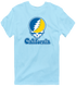 California Stealie Premium Unisex T-Shirt — Design: California Irvine University of — Light Blue