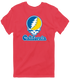 California Stealie Premium Unisex T-Shirt — Design: California Irvine University of — Heather Red