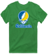 California Stealie Premium Unisex T-Shirt — Design: California Irvine University of — Irish Green