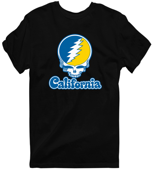 California Stealie Premium Unisex T-Shirt — Design: California Irvine University of — Black