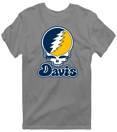 California Stealie Premium Unisex T-Shirt — Design: California Irvine University of — Dark Heather