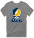 California Stealie Premium Unisex T-Shirt — Design: California Irvine University of — Dark Heather