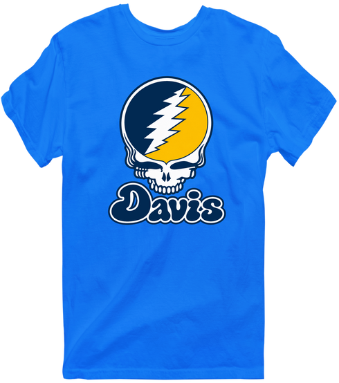 California Stealie Premium Unisex T-Shirt — Design: California Irvine University of — Royal