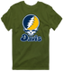 California Stealie Premium Unisex T-Shirt — Design: California Irvine University of — Military Green