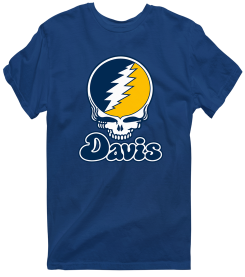 California Stealie Premium Unisex T-Shirt — Design: California Irvine University of — Navy